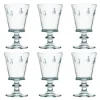 Abeille glass med stett 35 cl 6 stk
