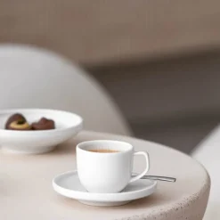 Afina skål til espressokopp 11,5 cm hvit