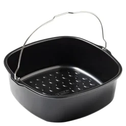 Airfryer ildfast form 21x22 cm svart