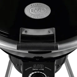 Air kullgrill F50 emaljert stål/svart