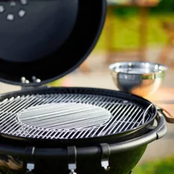 Air kullgrill F60 emljert stål/svart