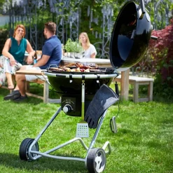 Air kullgrill F60 emljert stål/svart