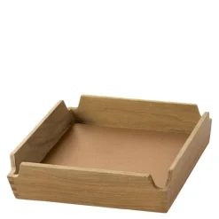 Airy teak brett 18x18 cm Nature