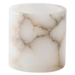 Alabaster telysholder S 10 cm