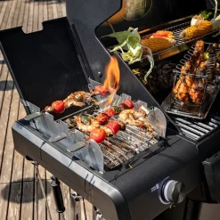 AllFlame Hero 4 gassgrill 21000W svart