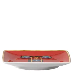 Alphabet skål 12 cm kvadratisk I