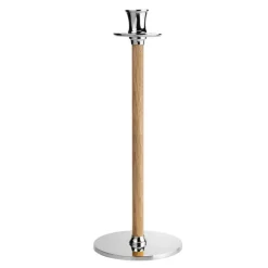 Alto Basso lysestake L 30 cm forniklet messing/eik