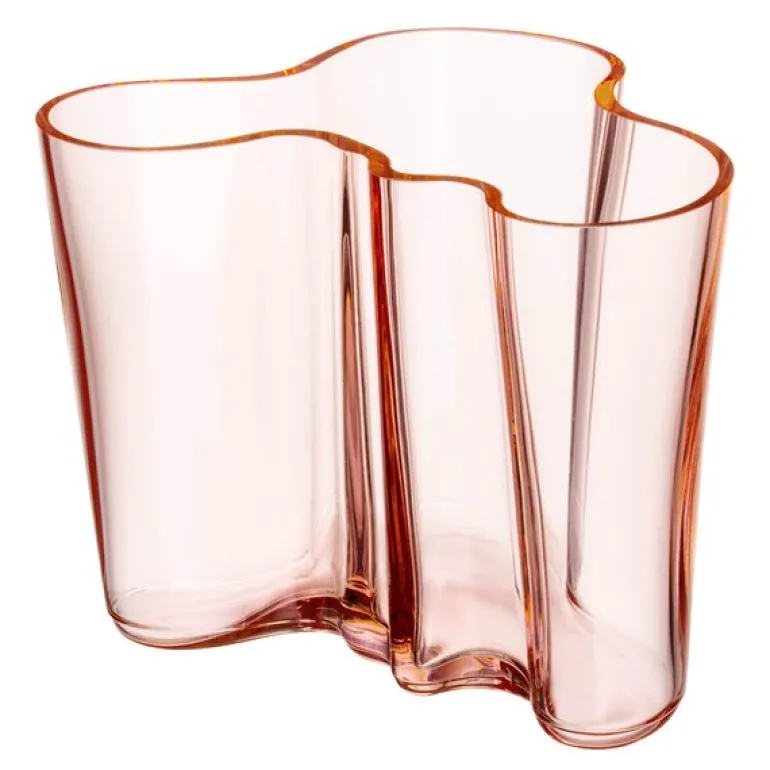 Alvar Aalto Collection vase 16 cm lakserosa