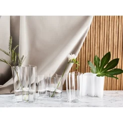 Alvar Aalto vase 12 cm hvit