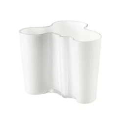 Alvar Aalto vase 12 cm hvit