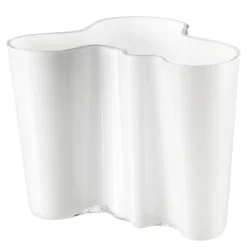 Alvar Aalto vase 16 cm hvit
