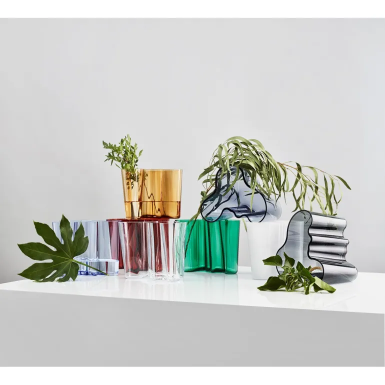 Alvar Aalto vase 16 cm hvit