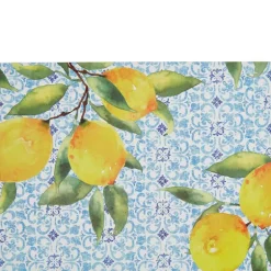 Amalfi bordbrikker 40x30 cm 4 stk lemons
