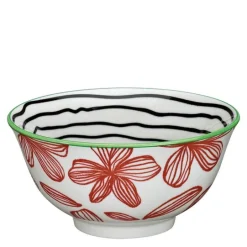 AMICI skål 50 cl 15,5 cm blomster