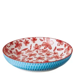 AMICI skål 75 cl 21 cm rombe blå