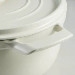 Ampezzo støpejernsgryte 5,6 L hvit