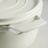 Ampezzo støpejernsgryte 3,7L white latte