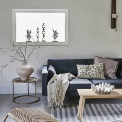 Ana pledd 170x130 cm lin