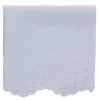 Anglaise serviett 45x45 cm hvit