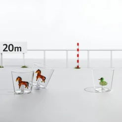 Animal Farm vannglass 35 cl hest