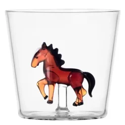 Animal Farm vannglass 35 cl hest