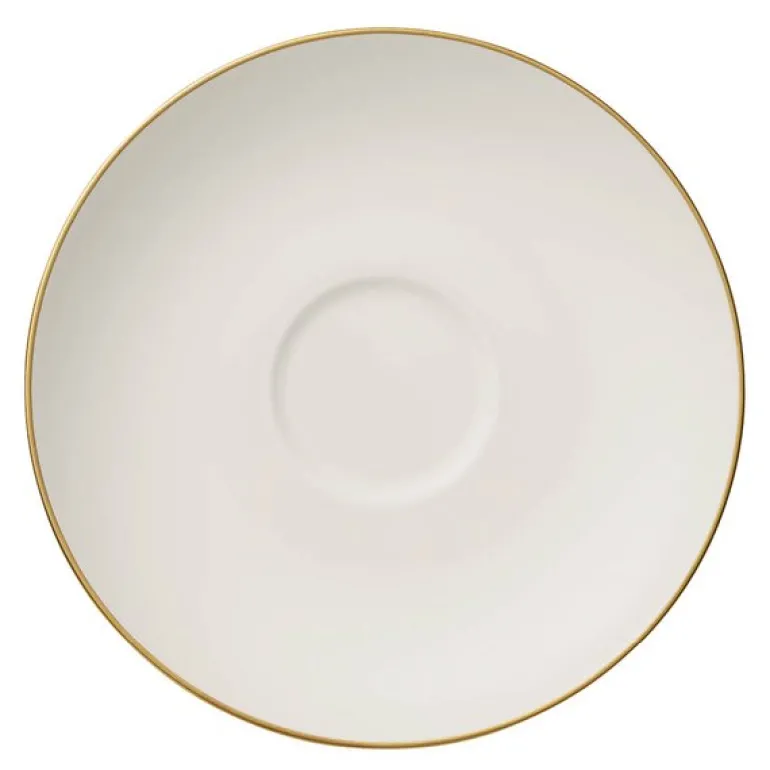 Anmut Gold skål til kaffekopp 15 cm