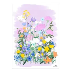 Anna Thomsen poster 30x40 cm field of flowers no2