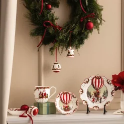 Annual Christmas julekule 2026 18x15 cm
