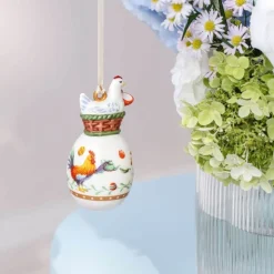 Annual Easter årsutgave 2026 ornament egg 4,5x5x10 cm multi