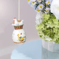 Annual Easter årsutgave 2026 ornament egg 4,5x5x10 cm multi