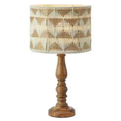 Ano bordlampe 45 cm beige/brun
