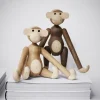 Apekatt røkt eik/eik 20 cm