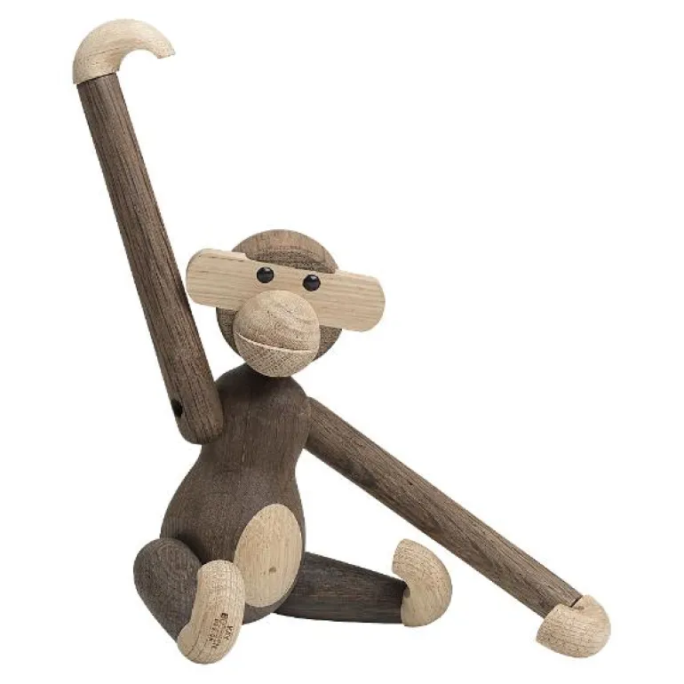 Apekatt røkt eik/eik 20 cm