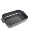 Appolia ildfast form rektangulær 36 cm matt svart