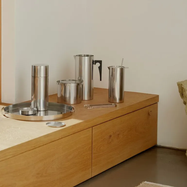 Arne Jacobsen serveringsbrett 33,5 cm stål