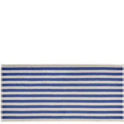 Arto håndhåndkle 100x50 cm beige/blå brede striper
