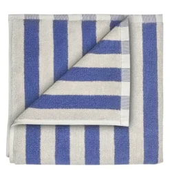 Arto håndhåndkle 100x50 cm beige/blå brede striper