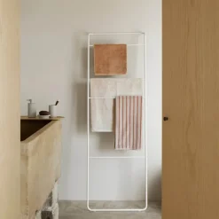 Arto håndhåndkle 100x50 cm beige/orange