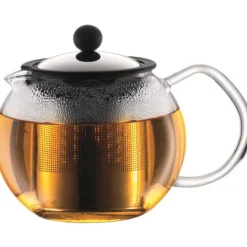 Assam tekanne m/filter 0,5L krom