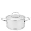 Atlantis 7 gryte med lokk 20 cm 3L rustfritt stål