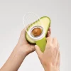 Avocadodeler hvit/grønn
