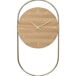 A-wall klokke i tre