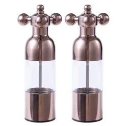 Axia salt- og pepperkvern 18 cm 2 stk bronse