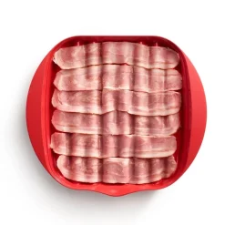 Baconform for tilberedning i mikrobølgeovn 30x28 cm