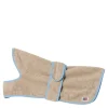 Badekåpe til hund 28-40 kg frotté beige
