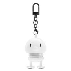 Bag charm 5,9 cm hvit