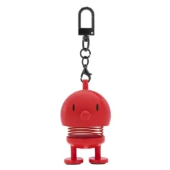 Bag charm 5,9 cm rød