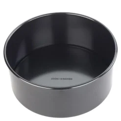 Bakeform løs bunn 20 cm svart