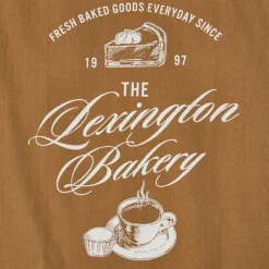 Bakery printed kjøkkenhåndkle 50x70 cm fudge/hvit