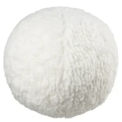 Bari dunpute rund 25 cm hvit